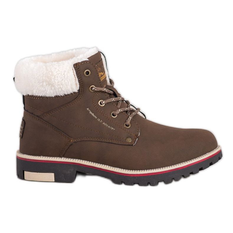 Arrigo Bello Scarpe da trekking calde marrone