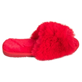 Bona Pantofole rosse alla moda rosso