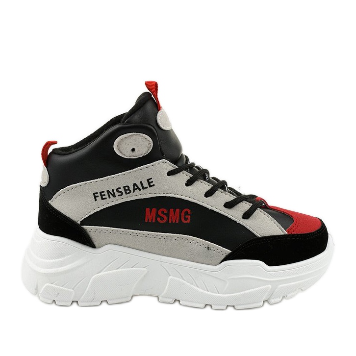 Sneakers nere, sneakers in denim isolate nero multicolore