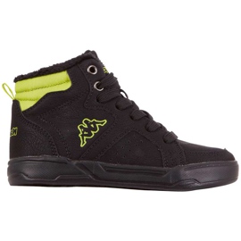 Scarpe per bambini Kappa Grafton nere 260826T 1133 nero