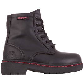 Scarpe per bambini Kappa Deenish nere e rosa 260840K 1122