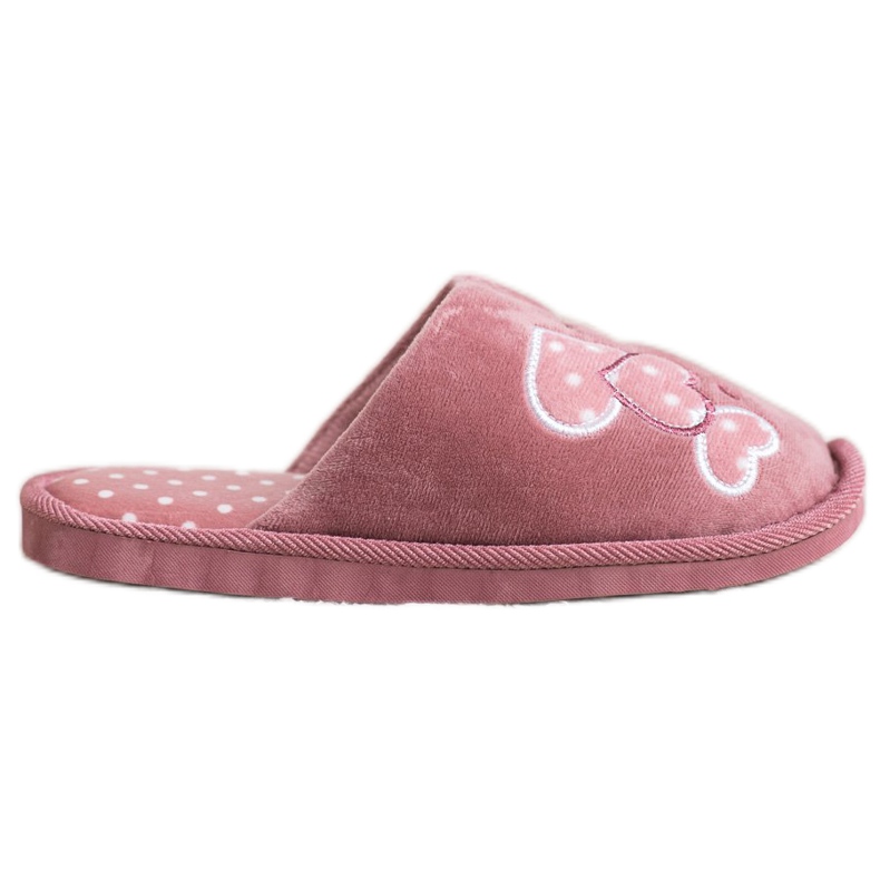 Bona Calde pantofole Happy Comfort rosa
