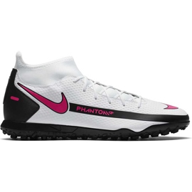 Scarpa da calcio Nike Phantom Gt Club Df Tf CW6670 160 bianco