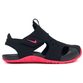 Sandali Nike Sunray Protect 2 (PS) Jr 943826-003 nero rosa