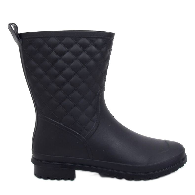 Galosce trapuntate da donna nere DC06 Black nero