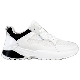 SHELOVET Sneakers Con Inserti Neri bianco nero grigio