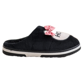 Bona Pantofole da casa nero