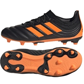 Scarpe da calcio Adidas Copa 20.1 Fg Jr EH0887 arancione, nero, arancione nero
