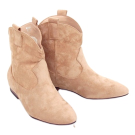 Sashki da donna in camoscio beige NC1071 Beige
