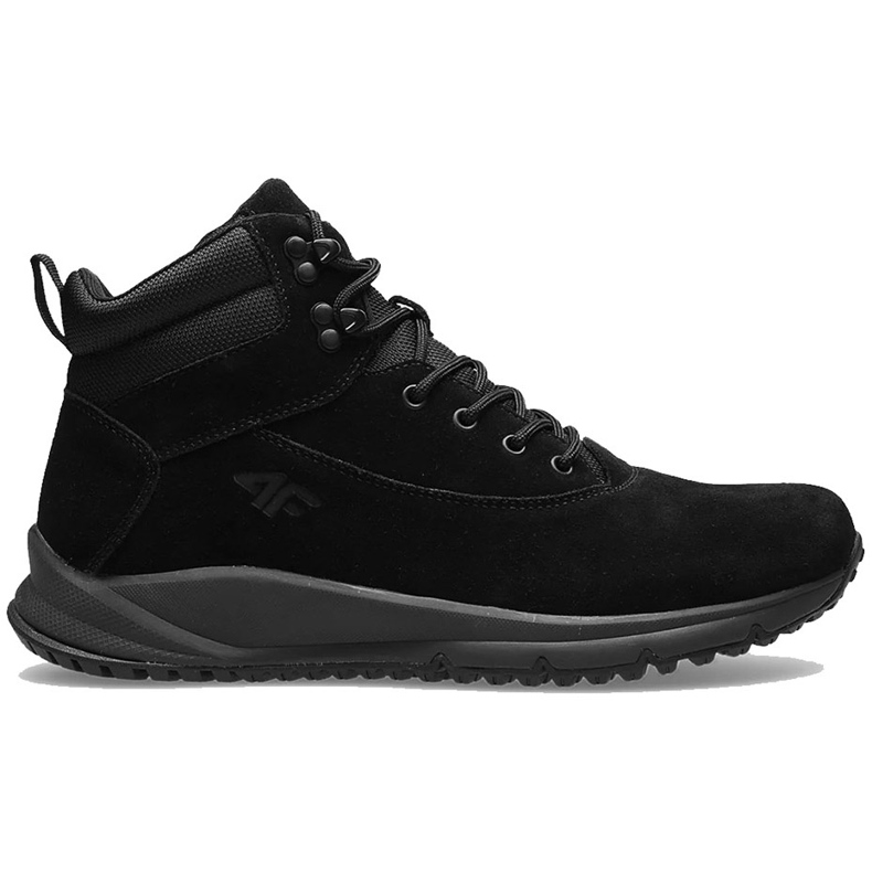 Scarpe da città da uomo 4F deep black D4Z20 OBMH206 20S nero