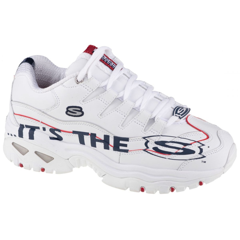 Scarpe Skechers Energy-Genuine Look W 13407-WNVR bianca nero