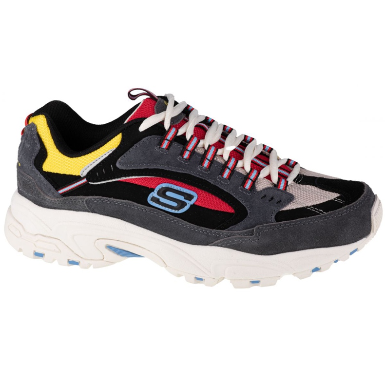 Skechers Stamina-Cutback M 51286-CCRD nero multicolore