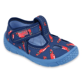 Scarpe per bambini Befado 533P012 rosso blu navy blu