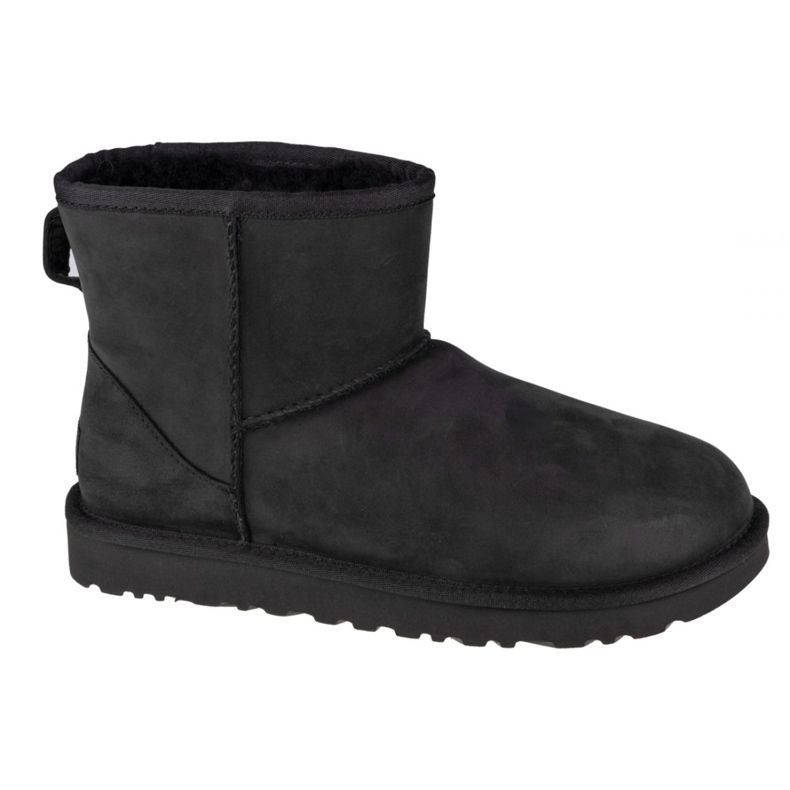 Stivali Ugg W Classic Mini Pelle W 1016558-BLK nero