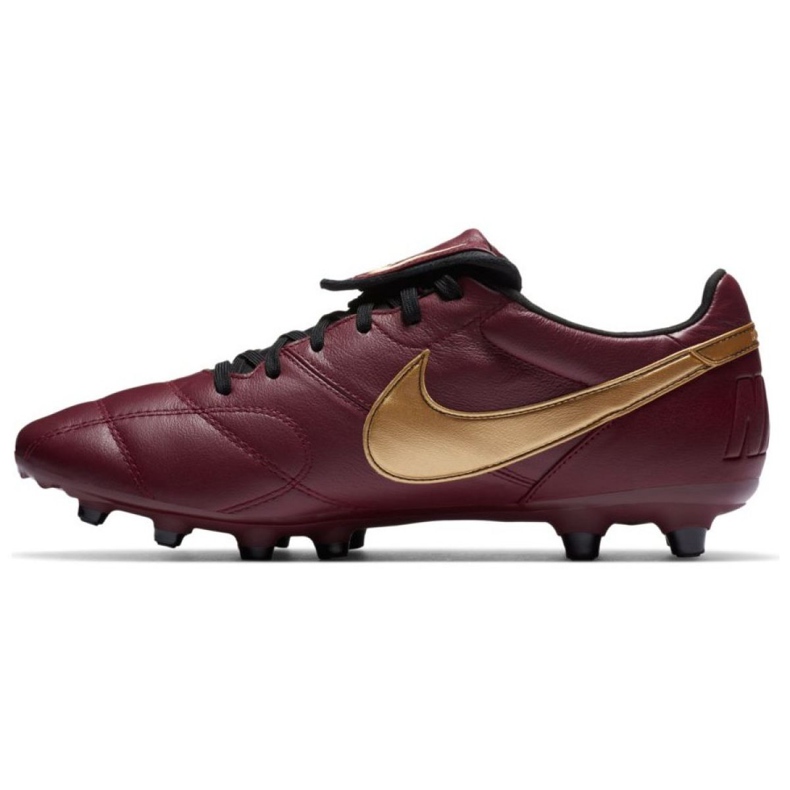 Nike Le scarpe da calcio Nike Premier Ii Fg M 917803 690 multicolore borgogna, oro