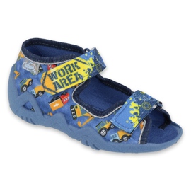 Scarpe per bambini Befado 250P096 d'argento multicolore