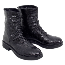 Stivali da donna neri RB74 Black nero