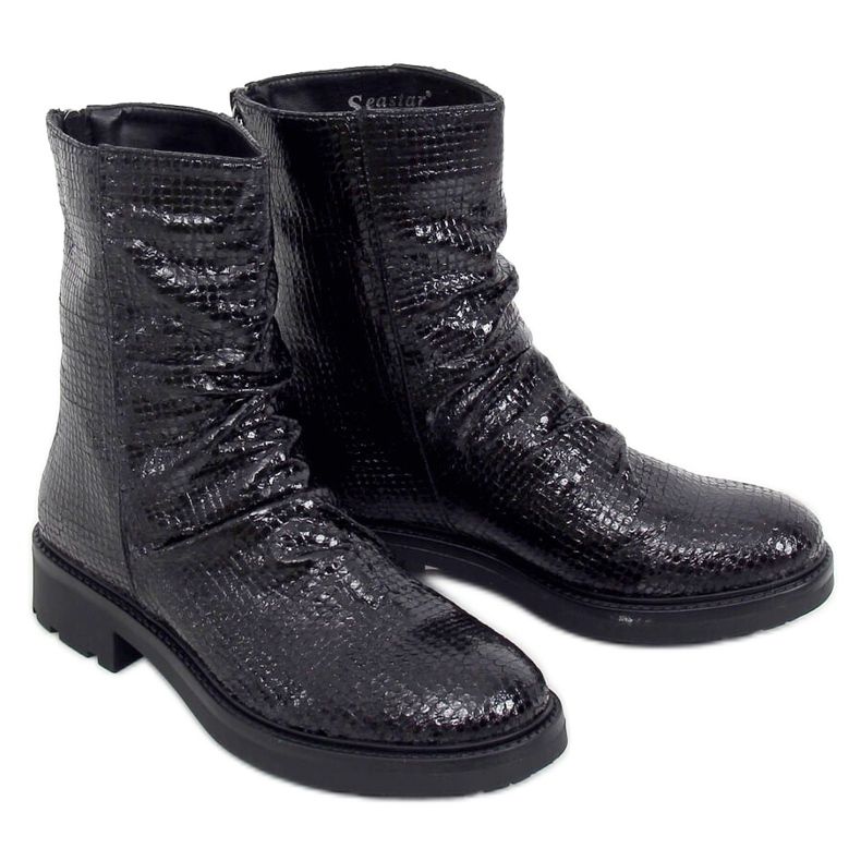 Stivali da donna neri RB74 Black nero