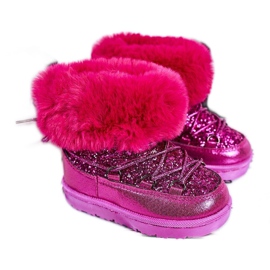 Doposci Bambino Con Pelliccia Fucsia Nicola rosa