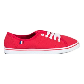 SHELOVET Scarpe da ginnastica rosse rosso