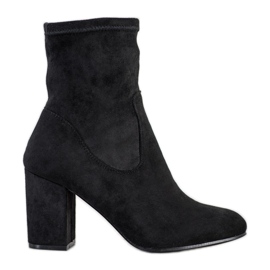 SDS Stivali slip-on alla moda nero