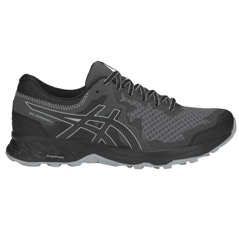 Asics Gel Sonoma 4 nero e grigio 1011A177 002 scarpe da corsa da uomo