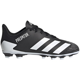Scarpe da calcio Adidas Predator 20.4 FxG Junior FW9221 nero nero