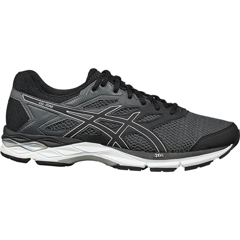 Scarpe da corsa da uomo Asics Gel Zone 6 nere 1011A582 001 nero