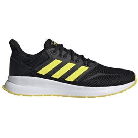 Scarpe running uomo adidas Runfalcon nere F36206 nero