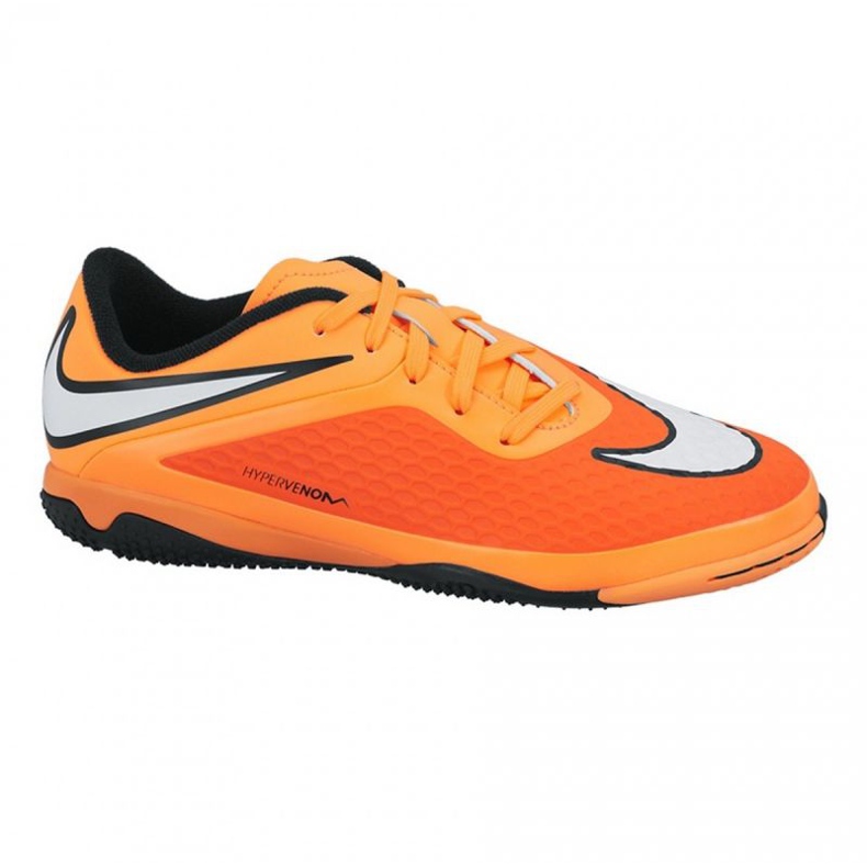 Scarpe indoor Nike Hypervenom Phelon Ic Jr 599811-800 multicolore arance e rosse