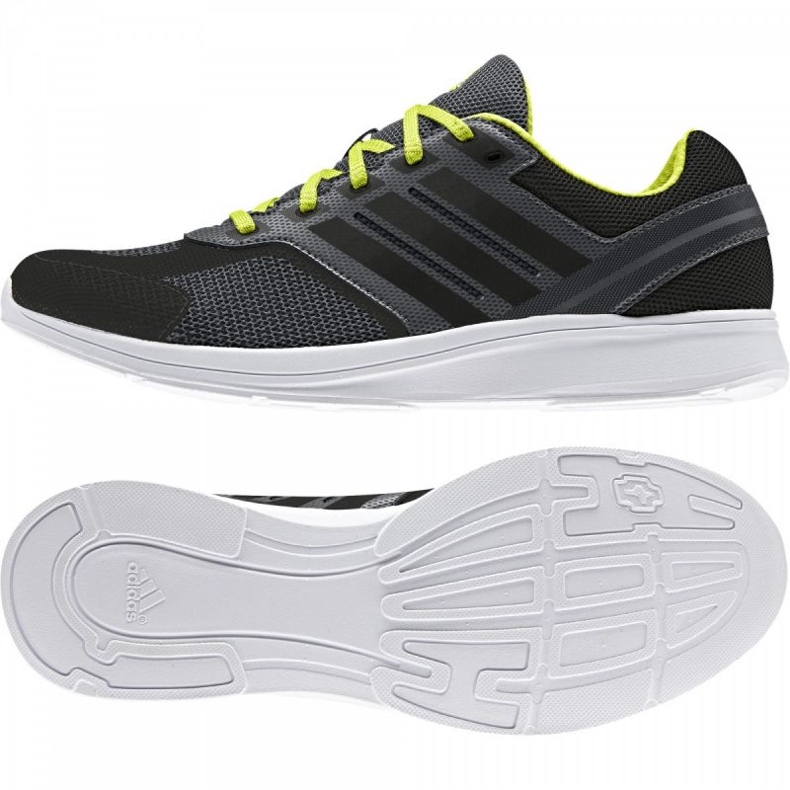 Scarpe da corsa adidas lite pacer 3 M B44093 nero grigio