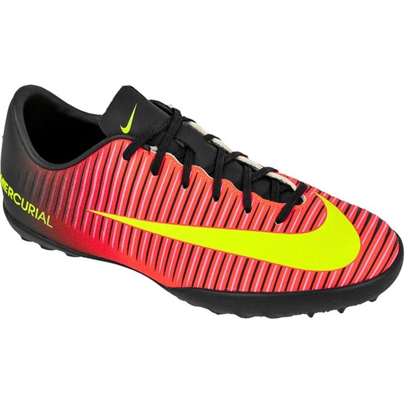 Scarpa da calcio Nike Mercurial Vapor Xi Tf Jr 831949-870 multicolore rosso