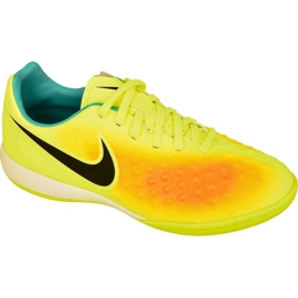 Scarpe da interni Nike MagistaX Opus Ii Ic Jr 844422-708 giallo giallo