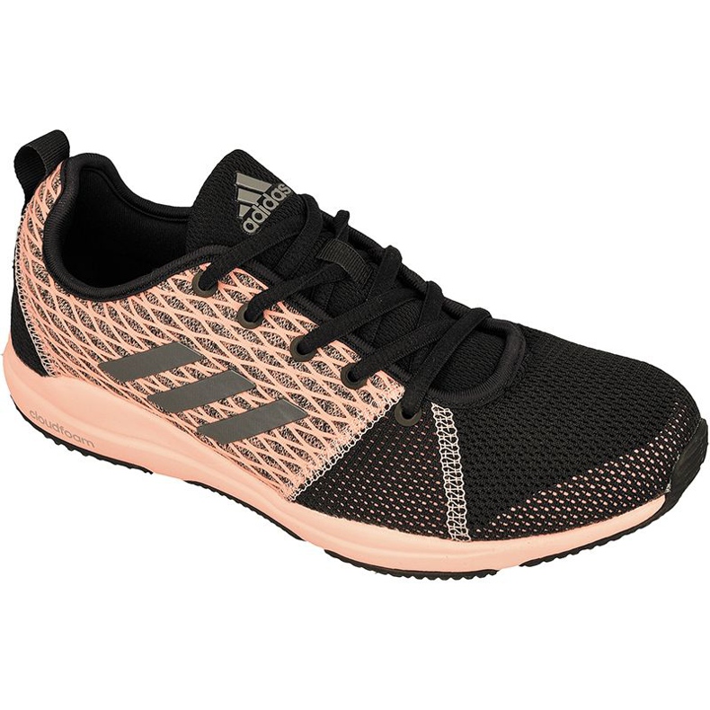 Adidas Arianna Cloudfoam W BA8743 scarpe da allenamento nero rosa