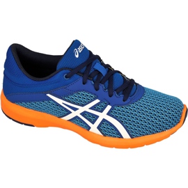 Asics fuzeX Lyte 2 Gs Jr C714N-4501 scarpe da corsa blu