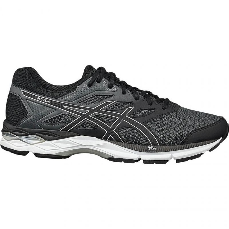 Asics Gel Zone 6 M 1011A582 001 scarpe da corsa nero grigio
