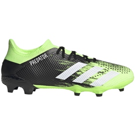 Scarpe da calcio Adidas Predator 20.3 L Fg verde e nero EH2922