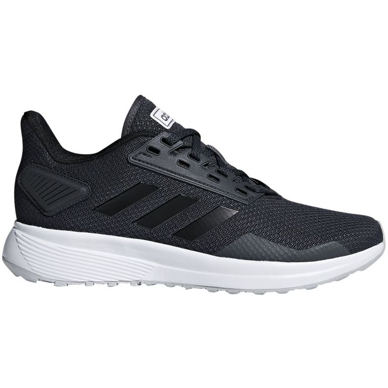 Scarpe running da donna adidas Duramo 9 grigio scuro B75990 nero multicolore