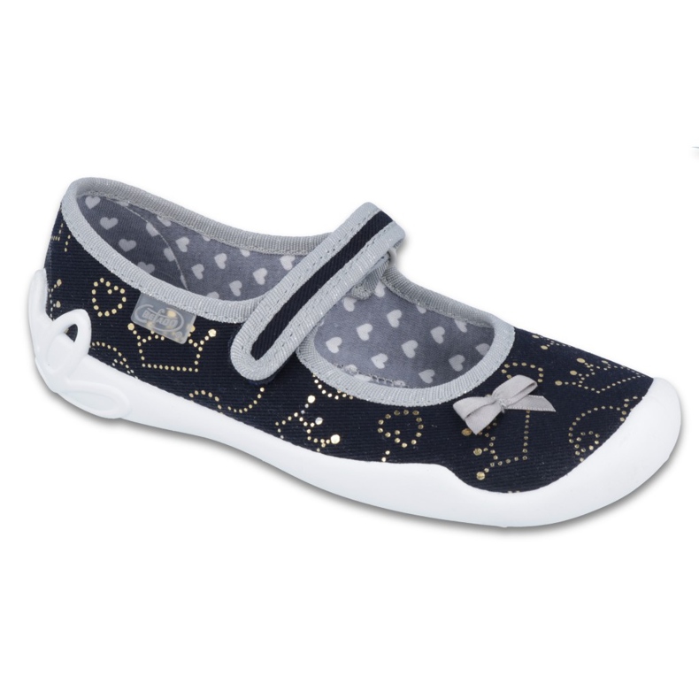 Scarpe per bambini Befado 114Y348 nero grigio