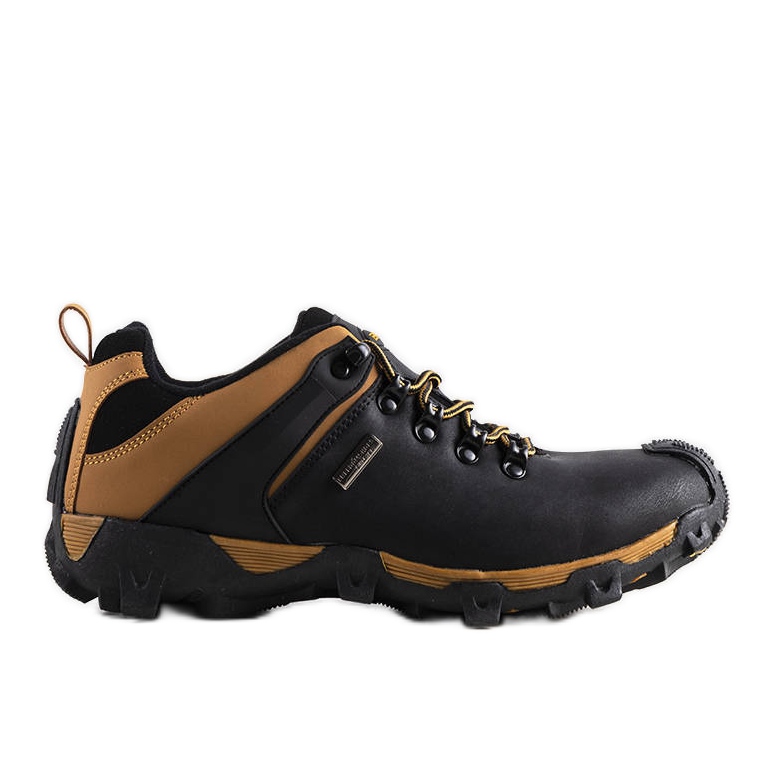 BM Scarponi da trekking isolati da uomo Black Bamroks nero