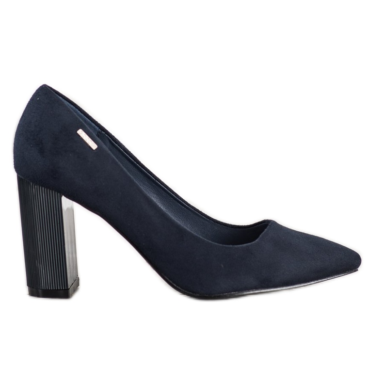 Goodin Pompe su un pilastro blu navy blu