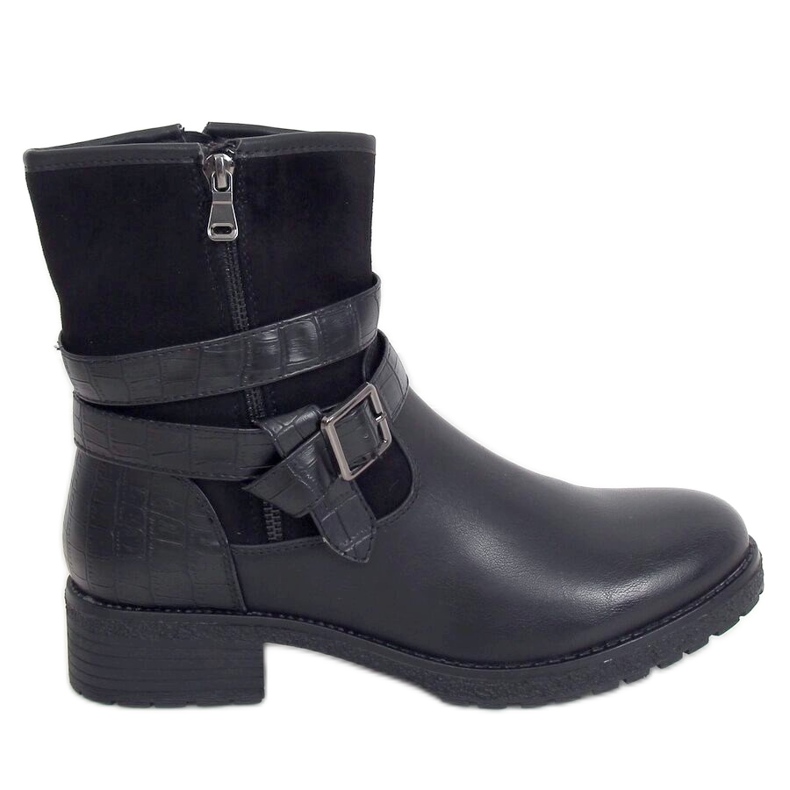 Stivali da donna militari neri 267 Black nero