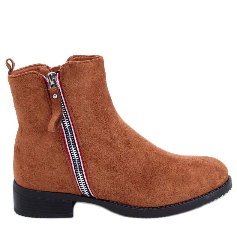 BM Cammello 168-287 Stivali da donna color cammello marrone