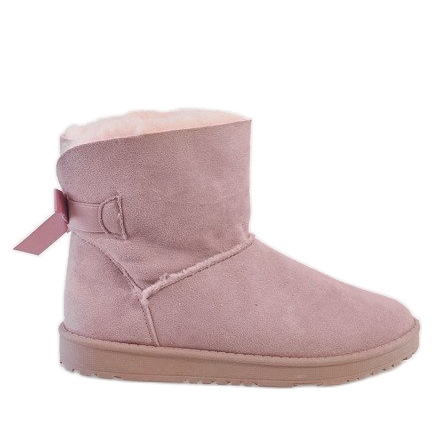 Stivali eschimesi rosa caldo B194-1