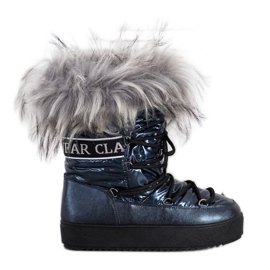 SHELOVET Stivali Da Neve Con Pelliccia blu navy blu