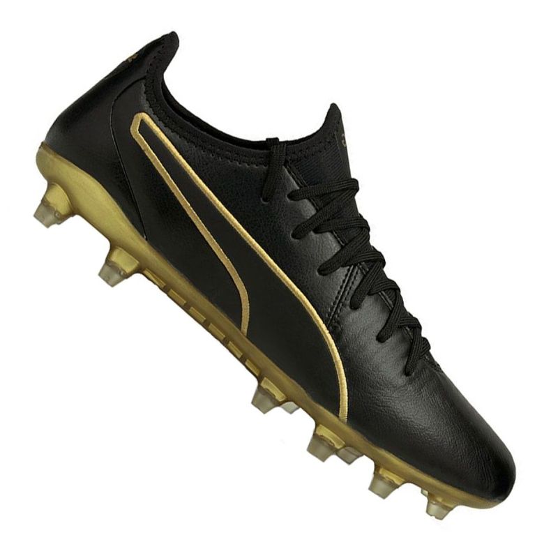 Scarpe da calcio Puma King Pro Fg M 105608-07 nero nero
