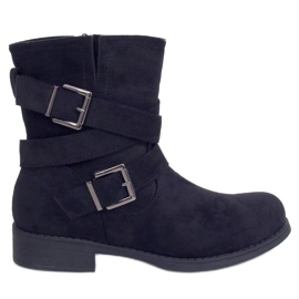 Stivali neri da donna neri 8037-PA Black nero