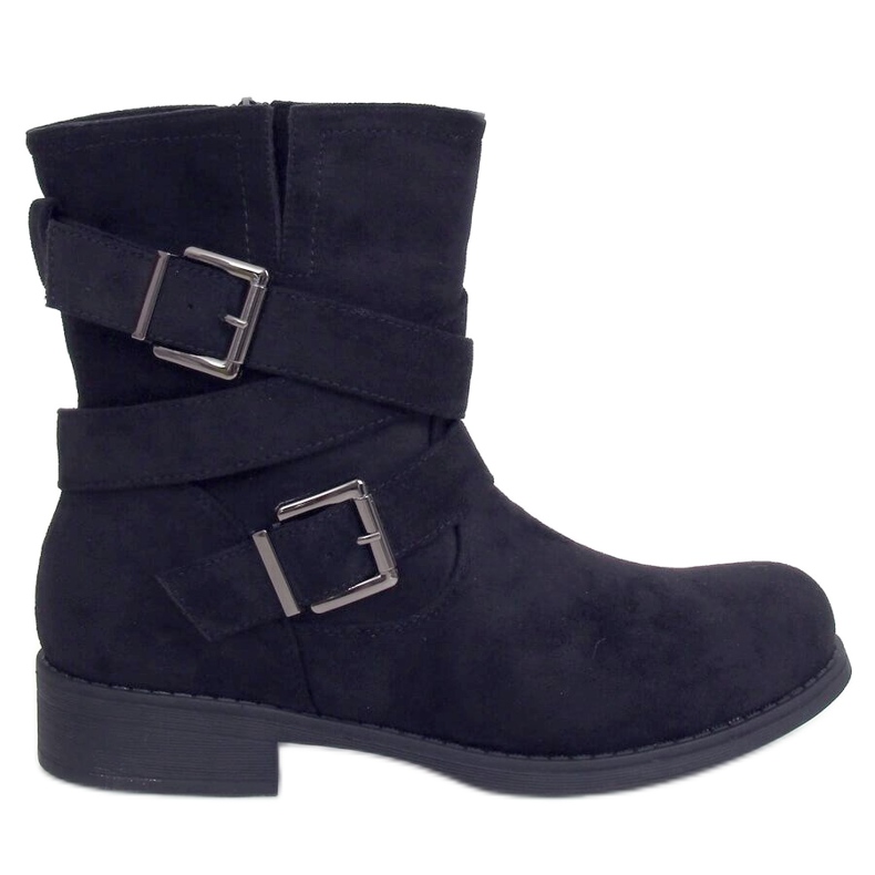 Stivali neri da donna neri 8037-PA Black nero