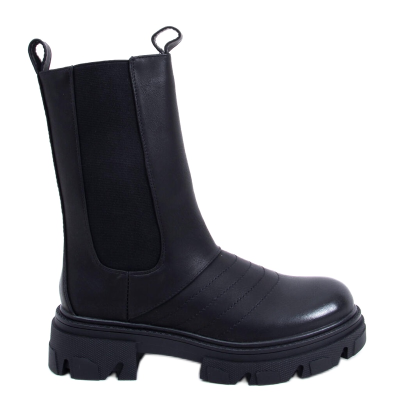 Stivali da moto neri D-5 Black nero