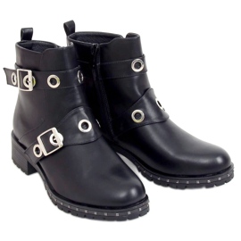 Stivali militari neri X581 Black nero